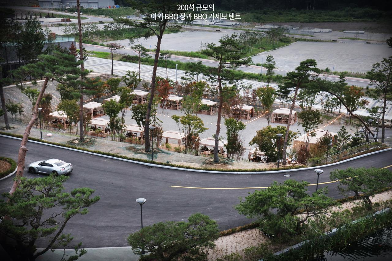 Pine Forest Jeongseon Alpine Resort Exterior photo